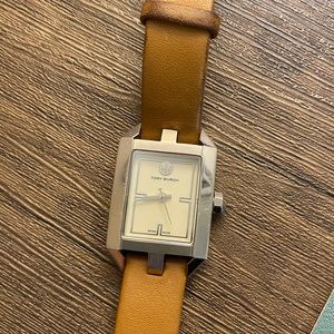 Tory Burch leather watch